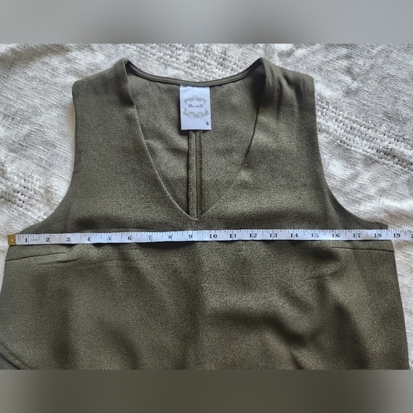 Women's midi sleevless tunic top size‎ small - Picture 7 of 8